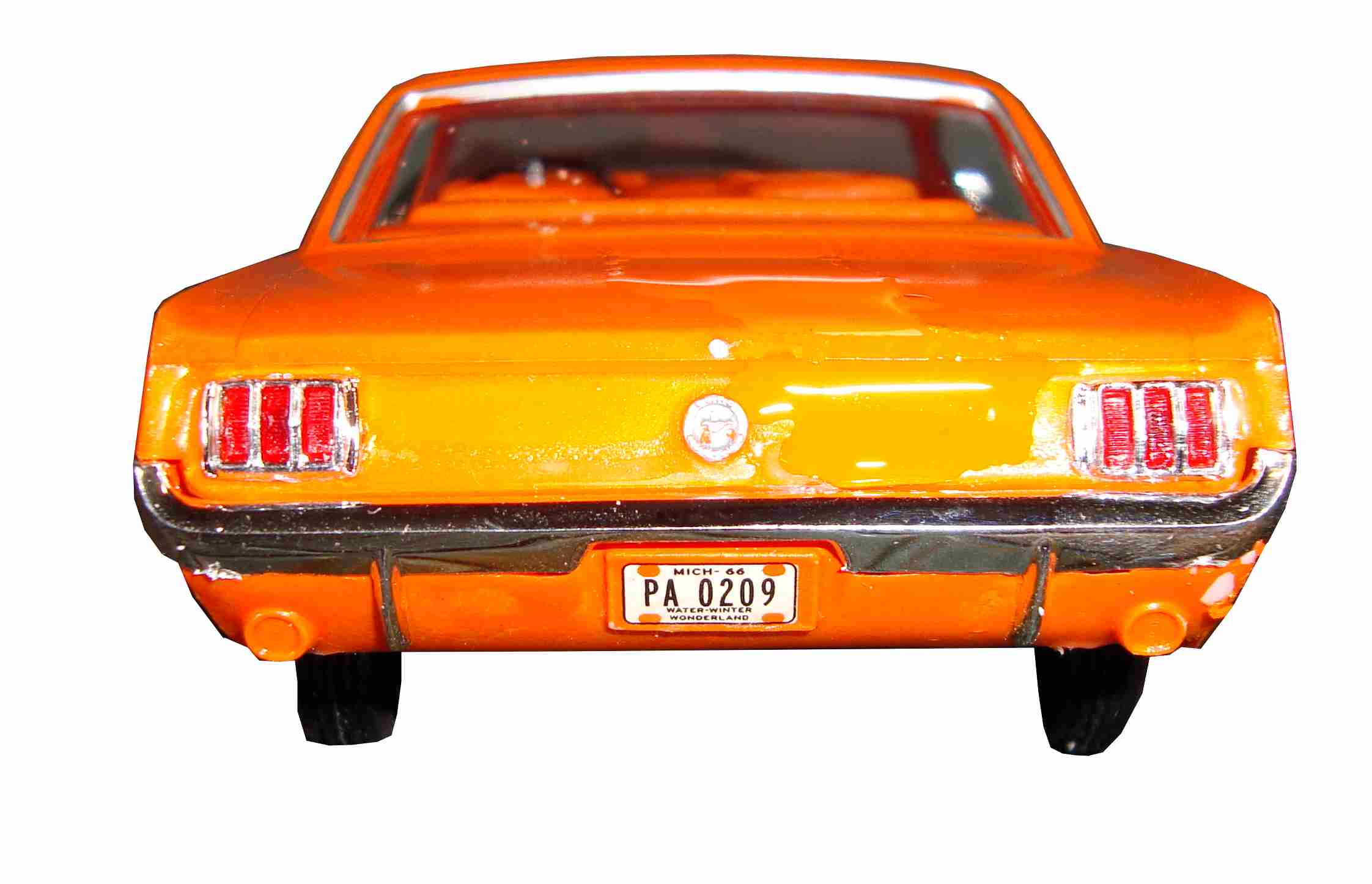 mustang hinten